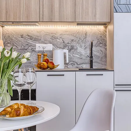 Апартаменты Sunny Loft 2 X 24x7 X Free Parking X Close To Old Town Вильнюс